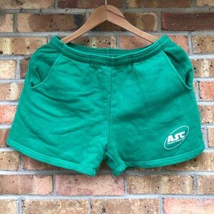 Adanola Sports Green Athletic Shorts Size Small